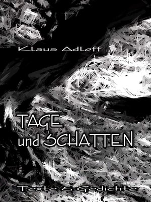 cover image of Tage und Schatten